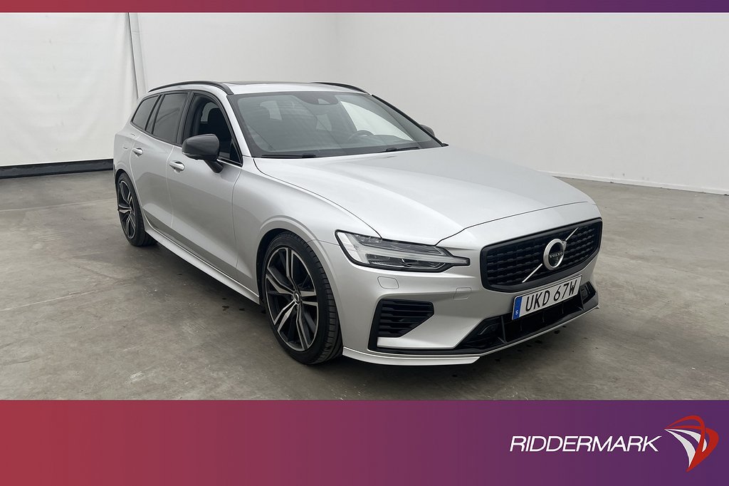 Volvo V60 Recharge T8 R-Design VOC Värm Pano H/K HUD 360°