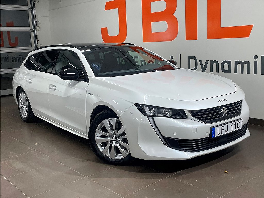 Peugeot 508 SW GT Hybrid 225hk Aut – 360-KAMERA