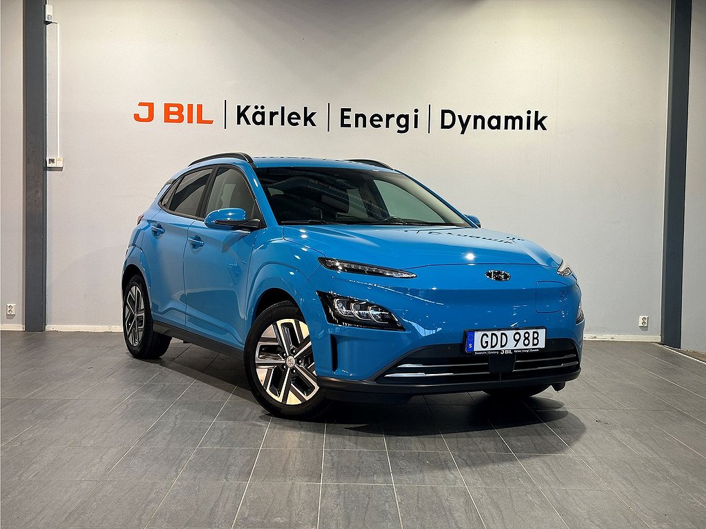 Hyundai Kona Essential Elektrisk 39.2 kWh 136hk Aut – BACKKAMERA, CARPLAY