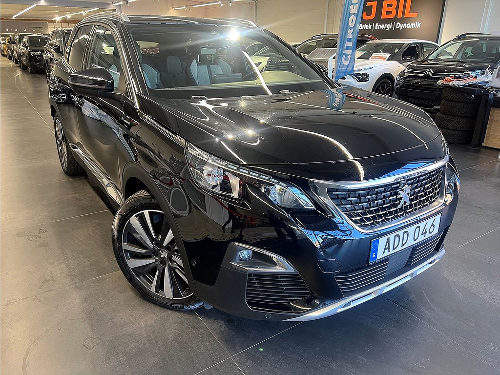 Peugeot 3008 GT HYBRID4 1.6 + 13.2 kWh 300hk Aut AWD – BACKKAMERA, DRAG