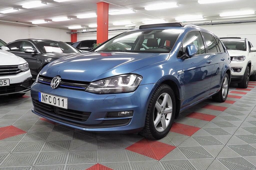 Volkswagen Golf Sportscombi 1.4 TGI Värmare Pan Drag SoV Hjul