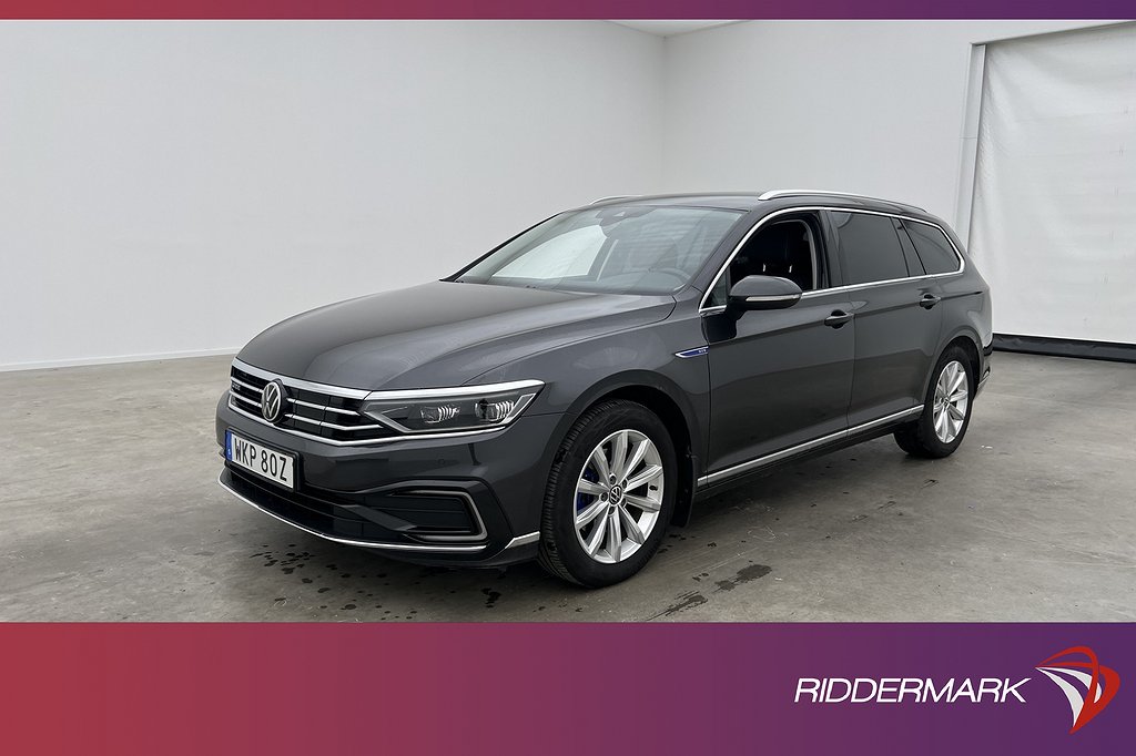 Volkswagen Passat GTE 218hk P-Värm Kamera Navi CarPlay Drag