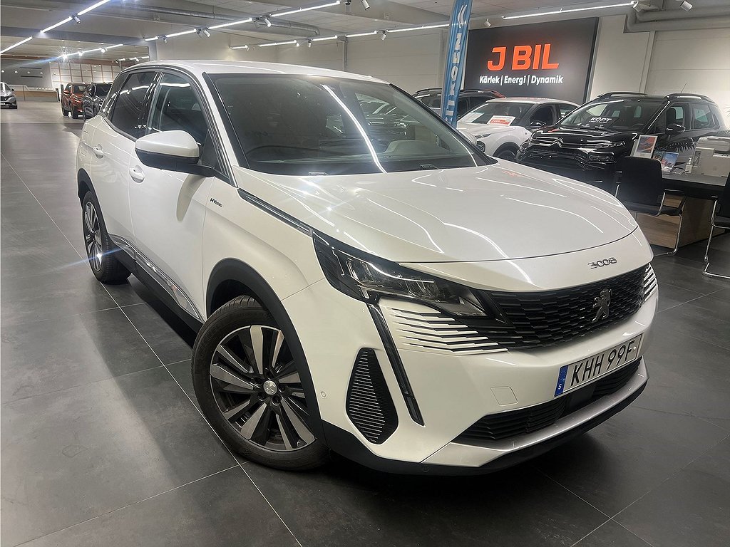 Peugeot 3008 Allure Hybrid 1.6 + 11.8 kWh 225hk Aut – BACKKAMERA