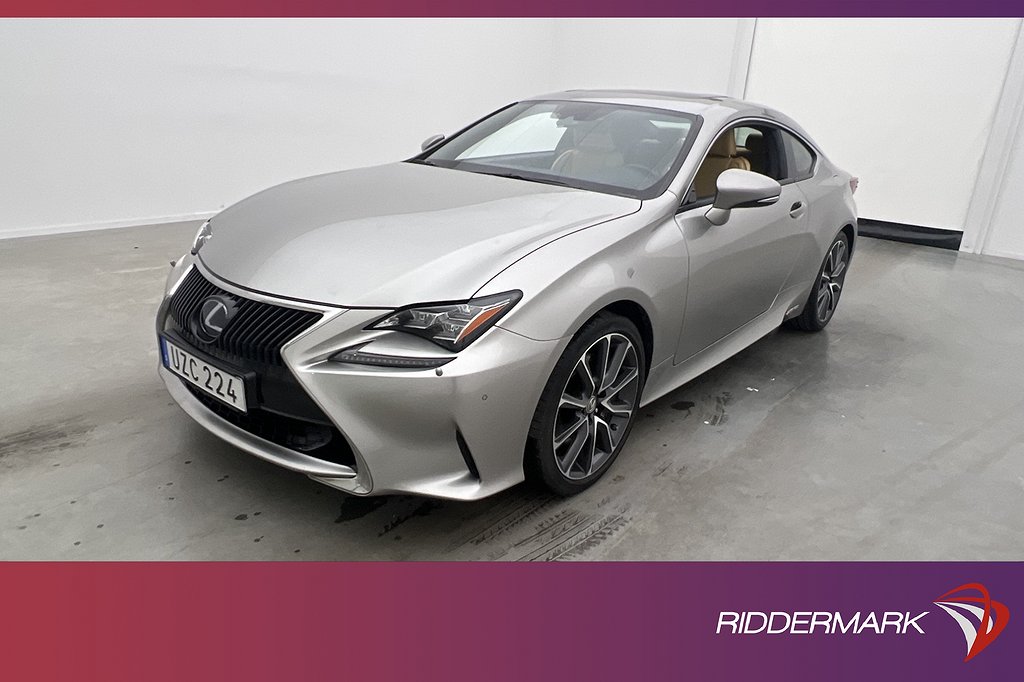 Lexus RC 300h 223hk Executive Mark Levinson Taklucka Skinn