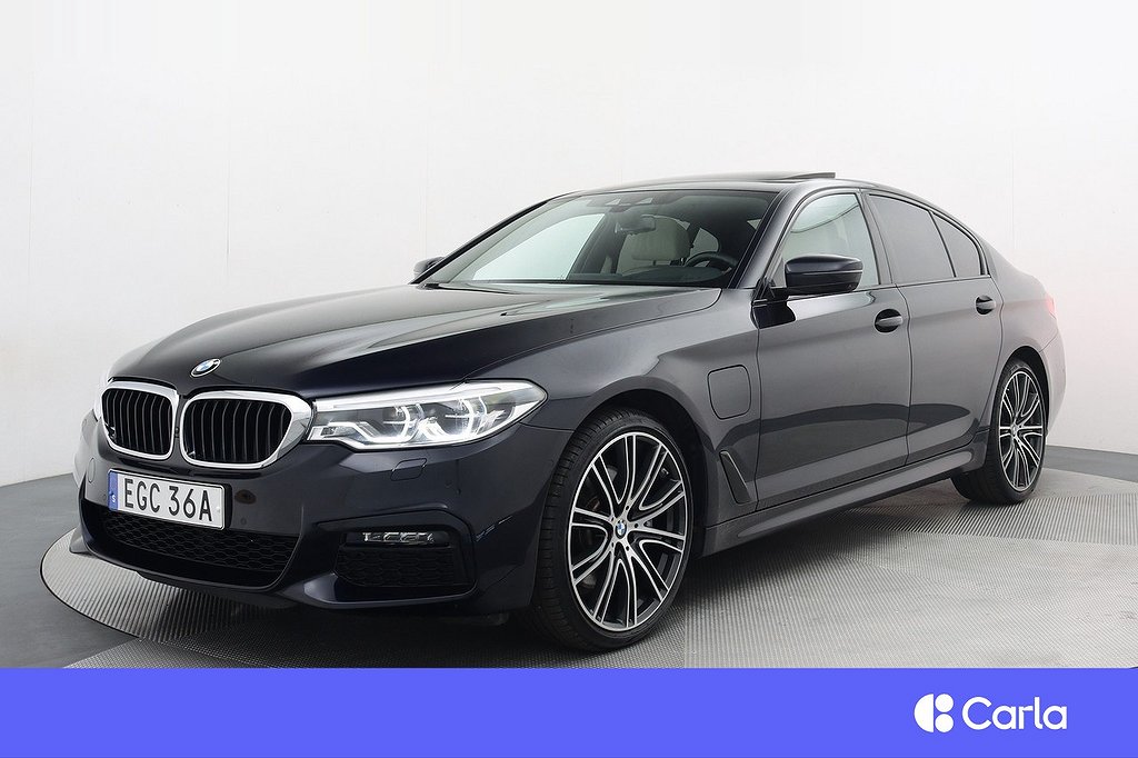 BMW 530e xDrive M-sport Nappaläder HK Komfortstol HUD V-Hjul