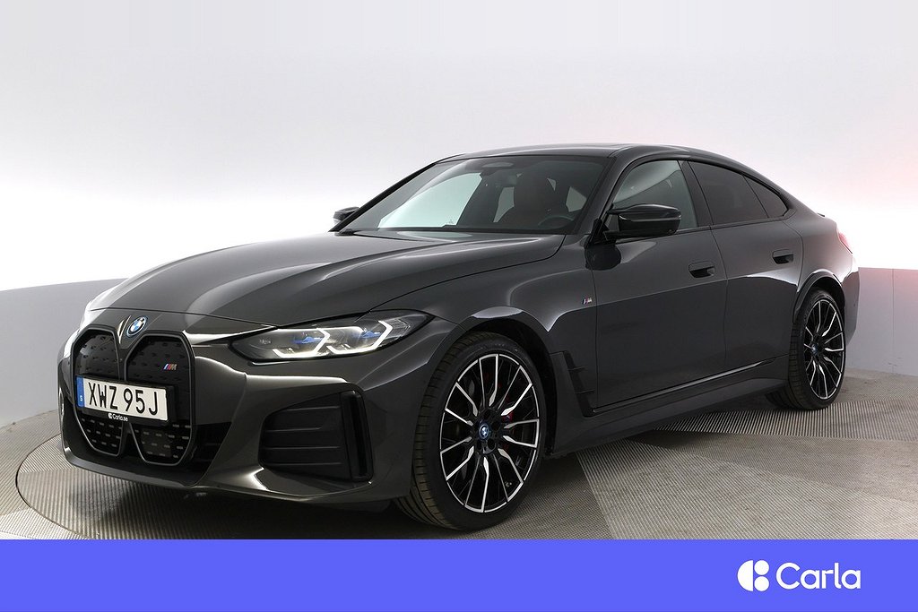 BMW i4 M50 M-Sport Supercharged Pano HK Laser Drag V-Hjul