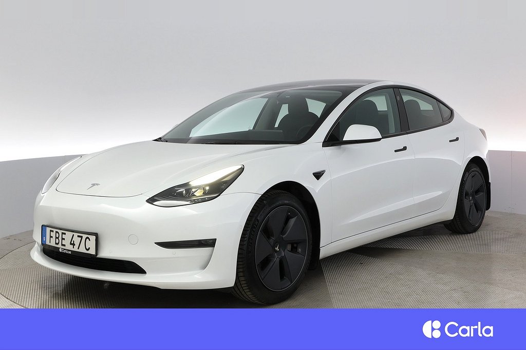 Tesla Model 3 Long Range AWD Refresh AP Pano Drag V-hjul