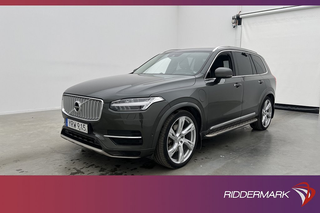 Volvo XC90 Recharge T8 Inscription 7-sits Pano B&W Luft MOMS