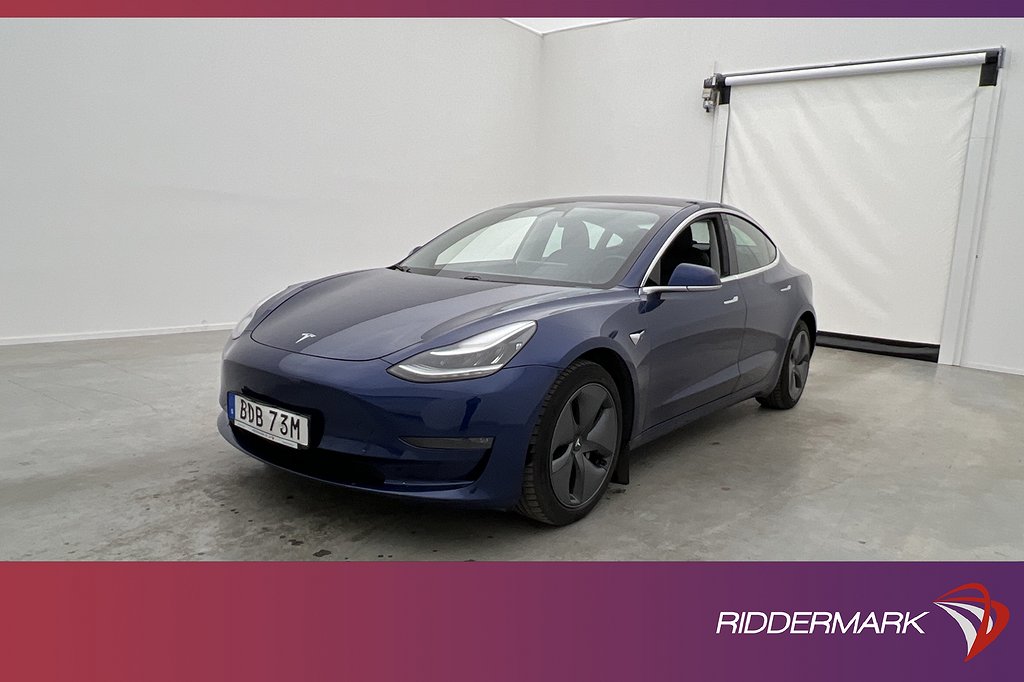 Tesla Model 3 Long Range AWD Autopilot Svensksåld MOMS