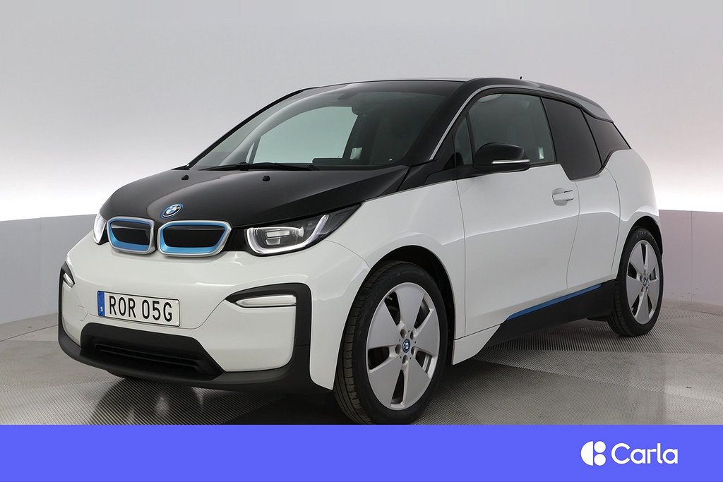 BMW i3 120 Ah Charged Navi Värmepump 19″ Farthållare V-Hjul