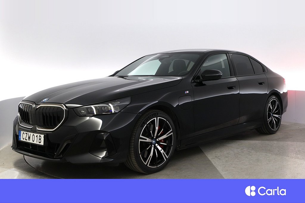 BMW 550 e xDrive Sedan M-sport Kamera HK Elstol Drag V-Hjul