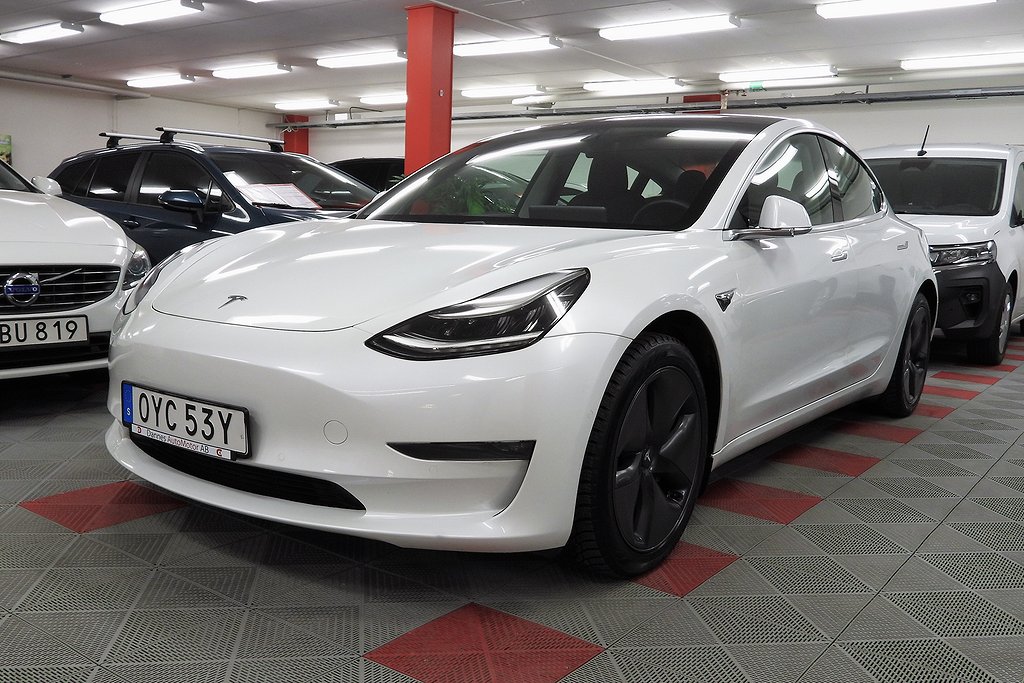 Tesla Model 3 Long Range AWD S&V Hjul Panorama 440hk 2020