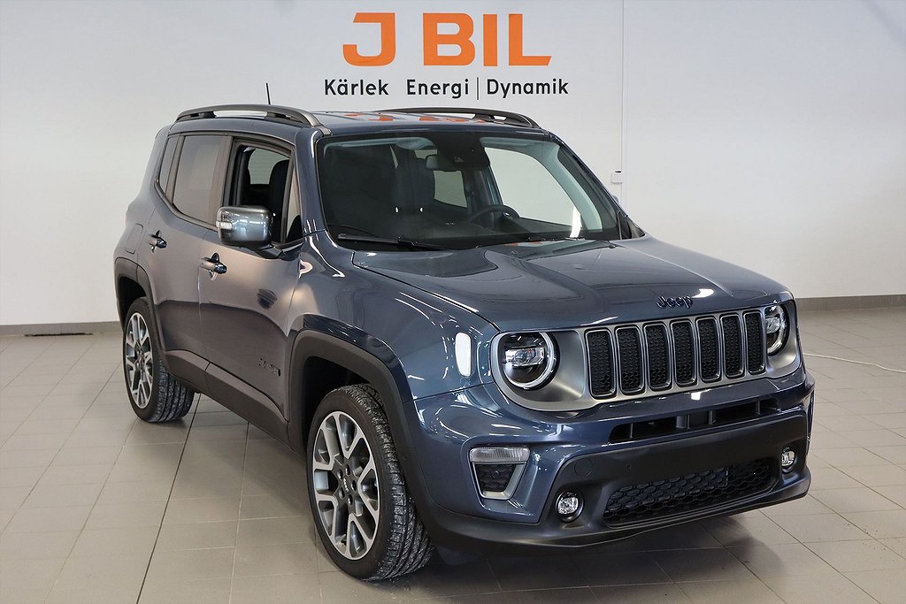 Jeep Renegade PHEV S 1.3 240hk Aut 4WD – OMGÅENDE LEVERANS!