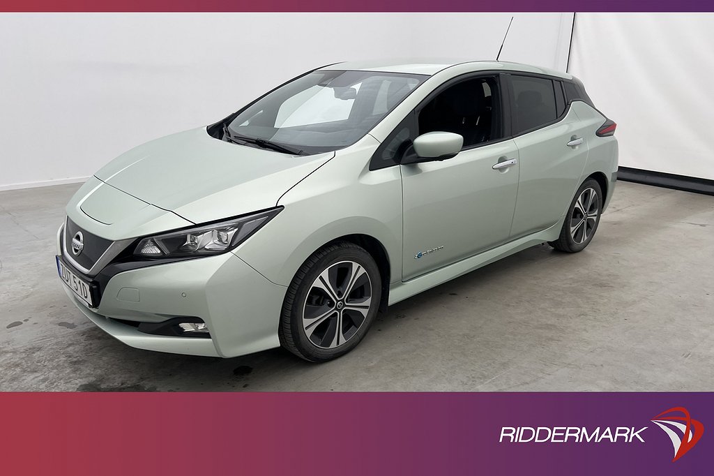 Nissan Leaf 150hk Tekna BOSE 360° Navi Halvskinn