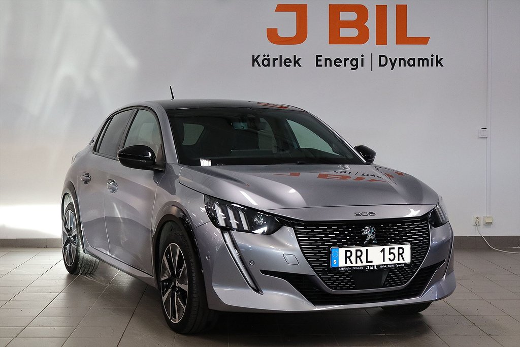 Peugeot E-208 GT 50,0 kWh 136hk Aut – 360-KAMERA, CARPLAY