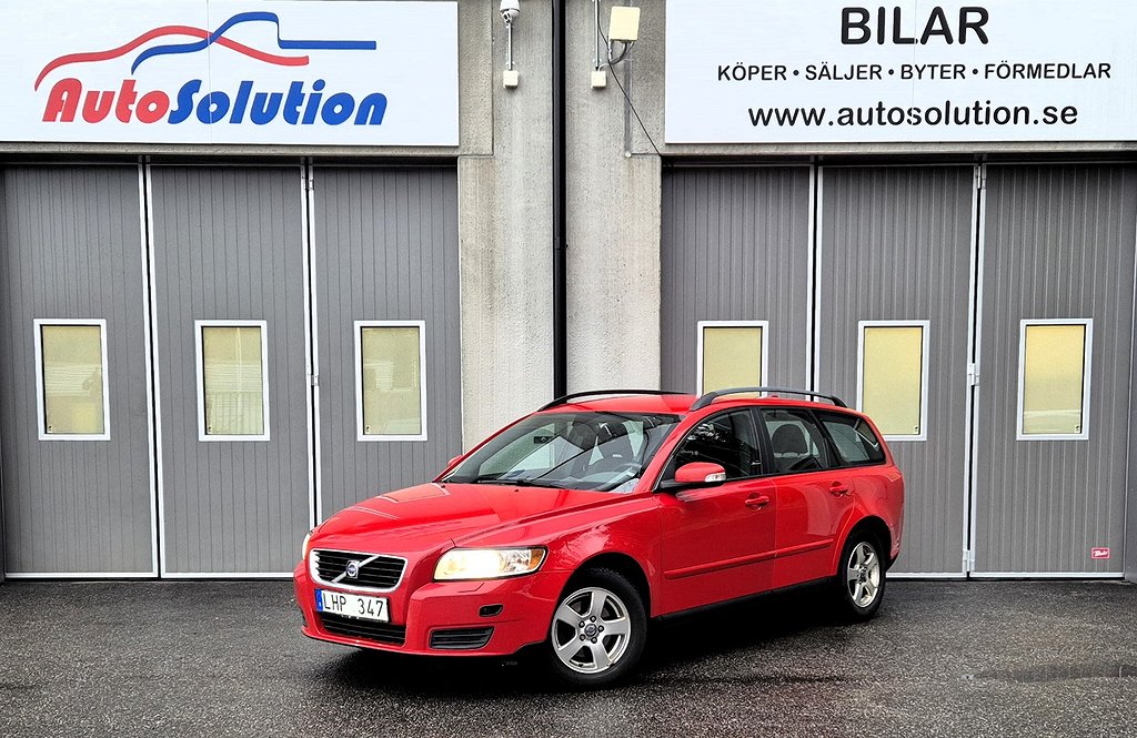 Volvo V50 1.8 Flexifuel Kinetic V-hjul|Motorvärmare