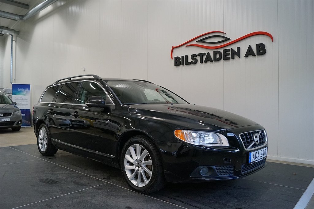 Volvo V70 2.0 Bi-Fuel Geartronic 213hk VOC Momentum Ny besiktigad