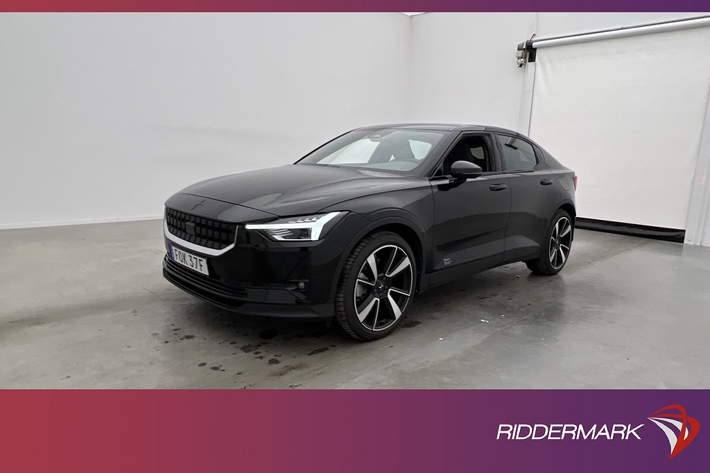 Polestar 2 Long Range Dual Motor AWD 408hk Pano H/K 360°