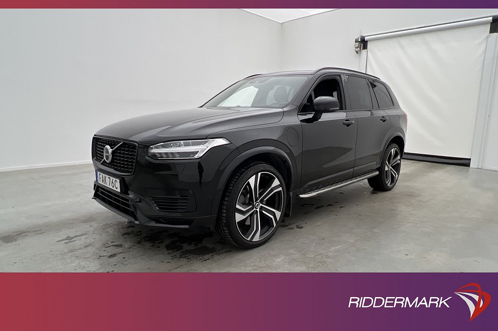 Volvo XC90 Recharge T8 AWD R-Design 7-sit Pano B&W Luft Drag