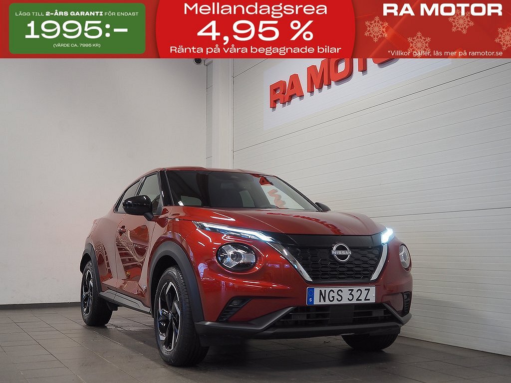 Nissan Juke Hybrid 143hk HEV N-Connecta | Navi | MOMS