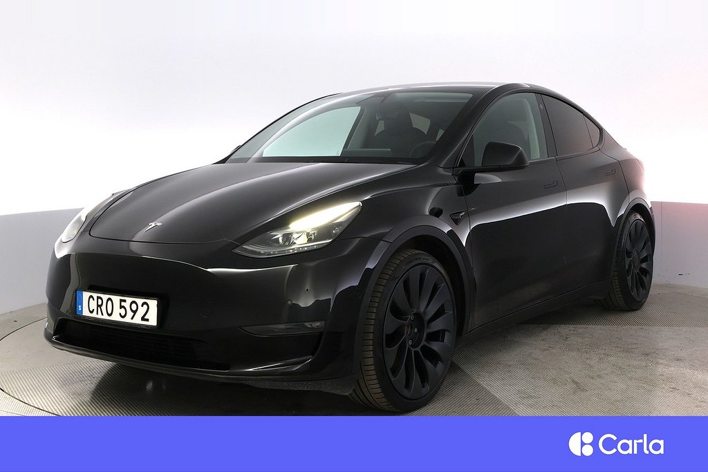 Tesla Model Y Performance AWD Autopilot Pano Drag VHjul 5,99