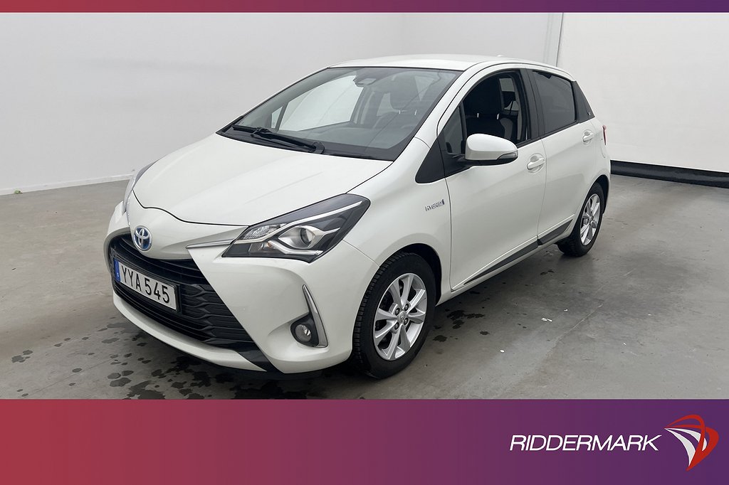 Toyota Yaris Hybrid e-CVT 101hk Y20 Kamera Navi Farthållare