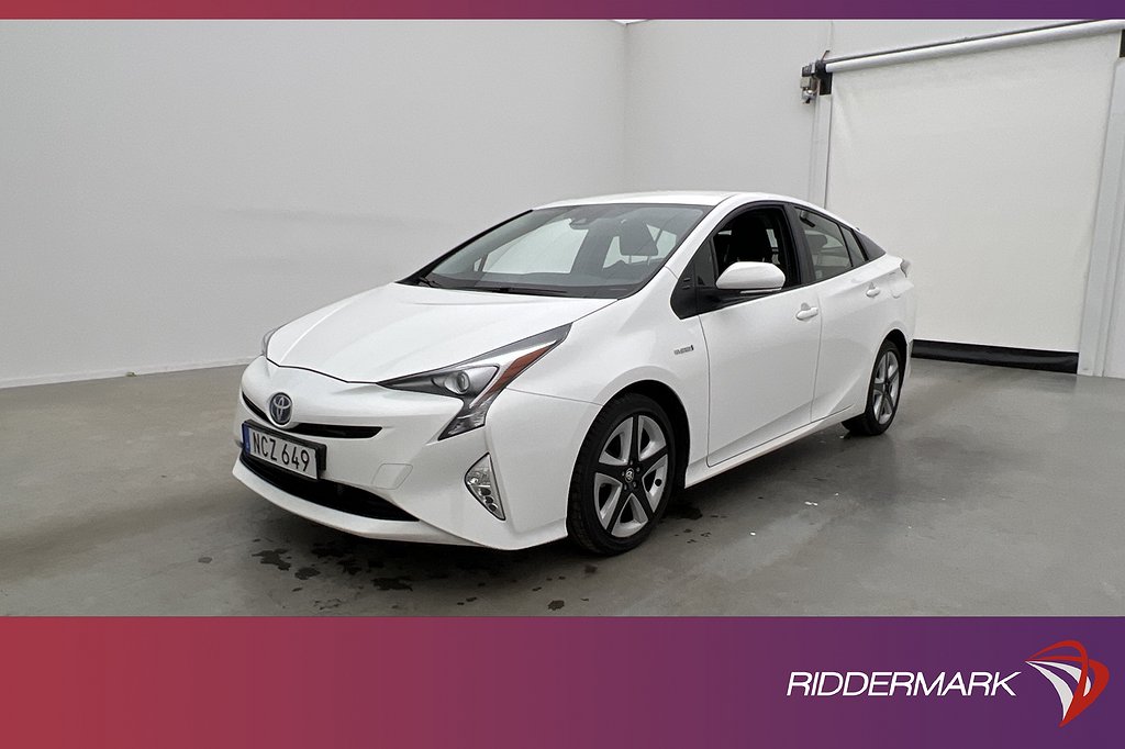 Toyota Prius Hybrid 122hk Active M&K-Värmare Kamera HUD