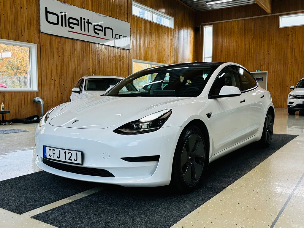 Tesla Model 3 Standard Range Plus 360Kamera Panorama Värmare