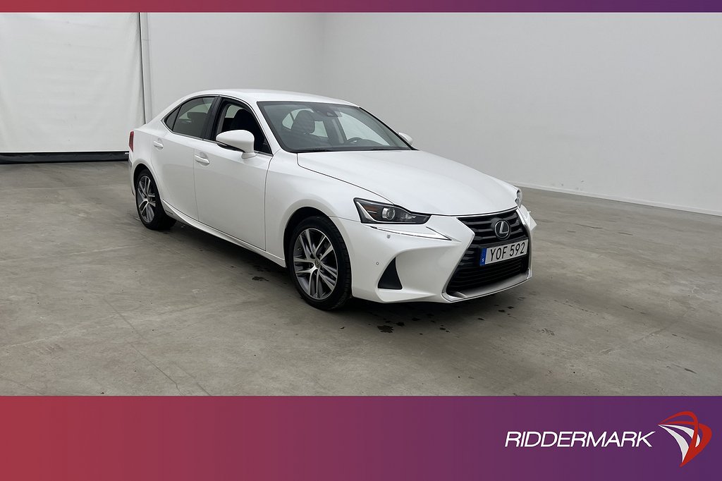 Lexus IS 300h 2.5 CVT 223hk Executive Kamera Rattvärme