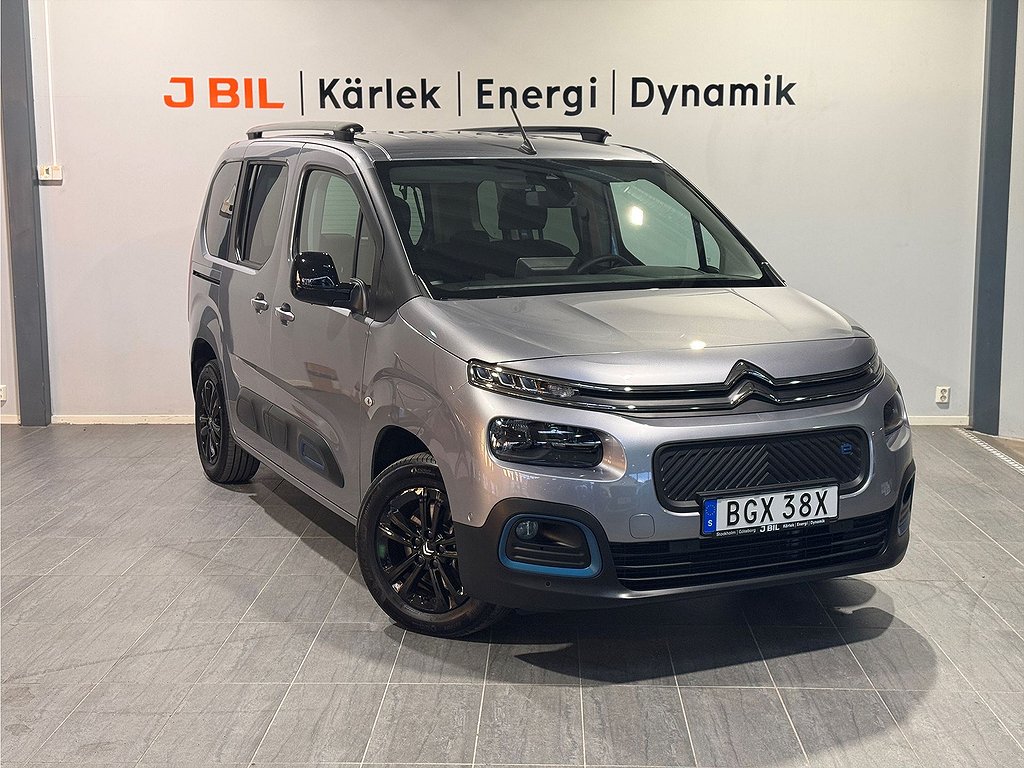 Citroën e-Berlingo Multispace Shine 50 kWh 136hk Aut – B-KAMERA