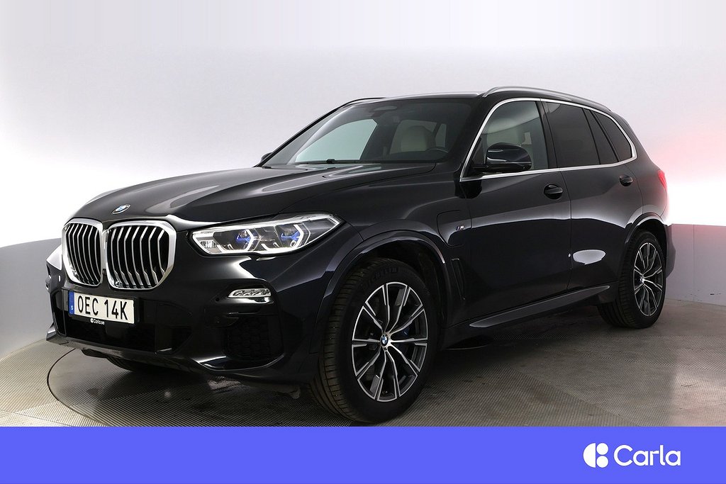 BMW X5 xDrive45e M-sport Drag Komfortstol HUD BLIS DAP Vhjul