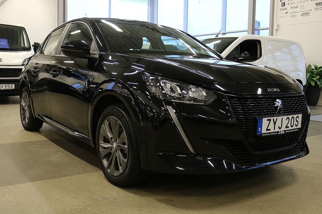 Peugeot E-208 Active 50 kWh 136hk Aut – CARPLAY, EN ÄGARE