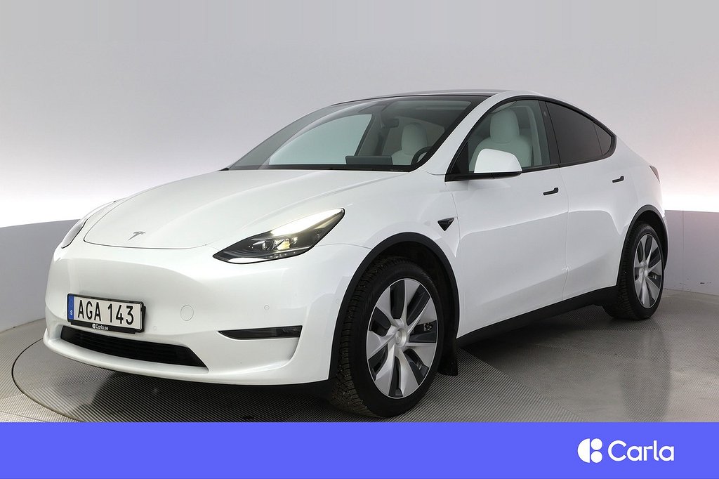 Tesla Model Y Long Range AWD EAP Uppg.AP Pano V-Hjul