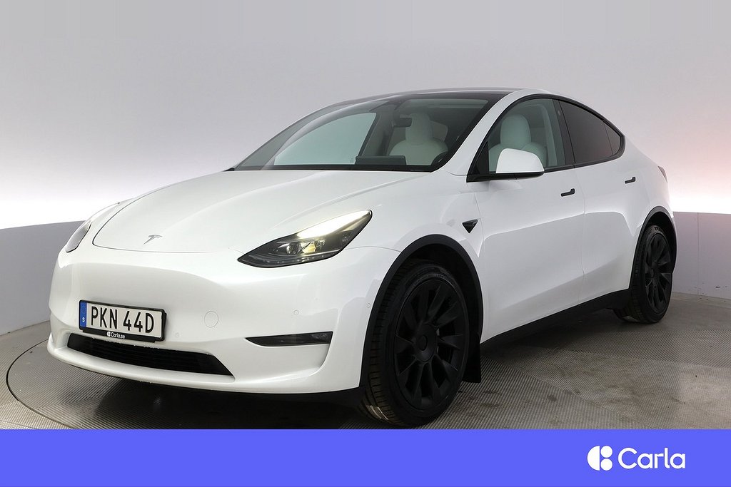 Tesla Model Y Long Range AWD EAP Pano 20″ Drag V-Hjul