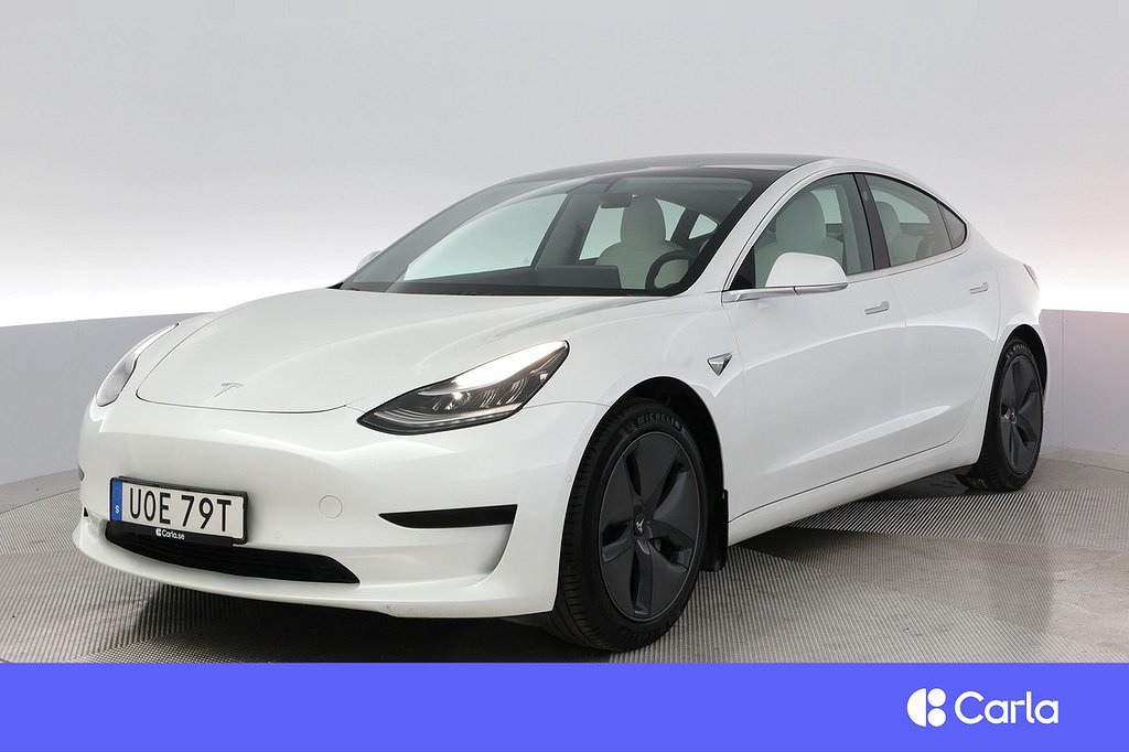 Tesla Model 3 Standard Range Plus Autopilot Pano V-Hjul