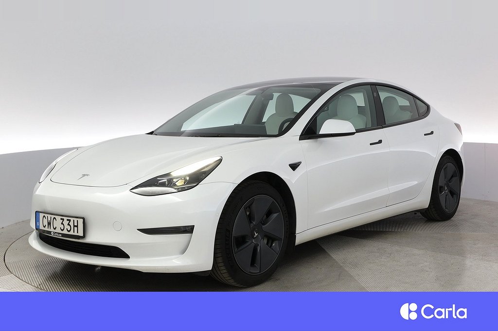 Tesla Model 3 Long Range AWD Refresh Autopilot Pano V-Hjul