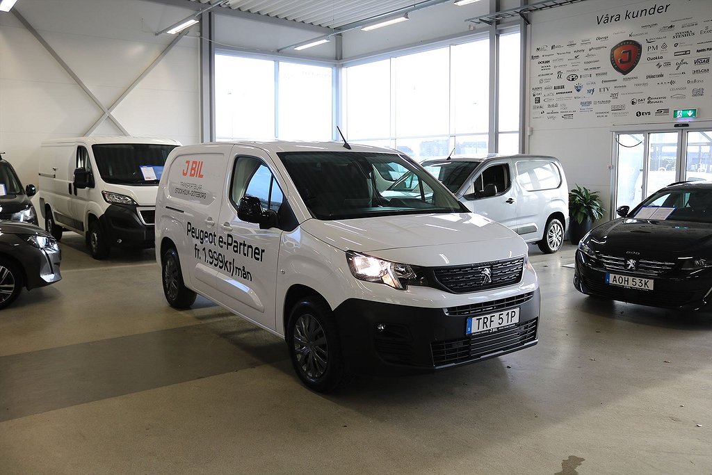 Peugeot e-Partner PRO+ Electric 50kWh L2 – DEMO