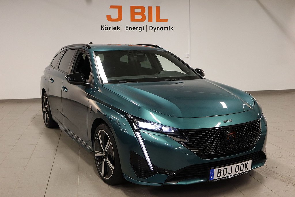 Peugeot 308 SW GT Plug-in Hybrid 225hk Aut – 360-KAMERA