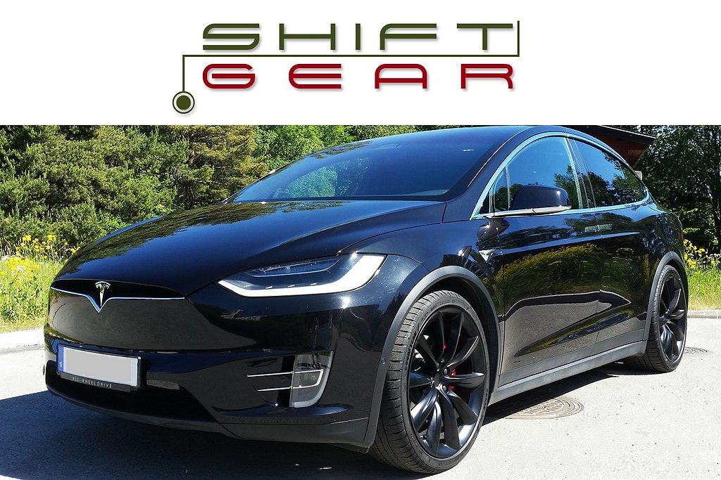 Tesla Model X PERFORMANCE LUDICROUS+ RAVEN 7-sits 815hk