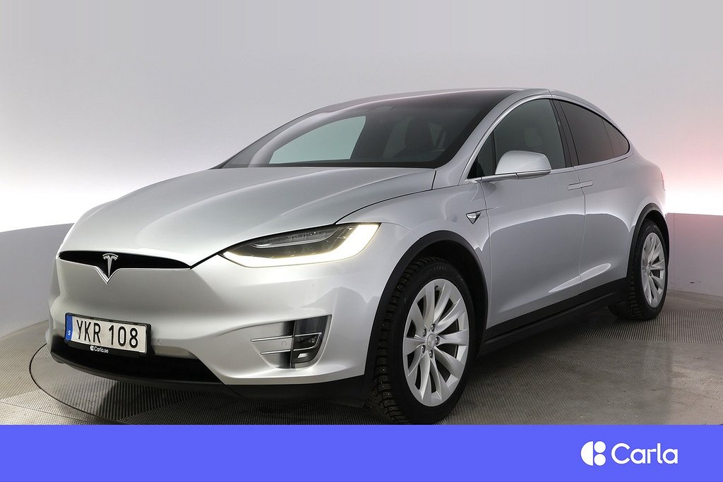 Tesla Model X 100D 5-sits EAP Pano Drag V-Hjul