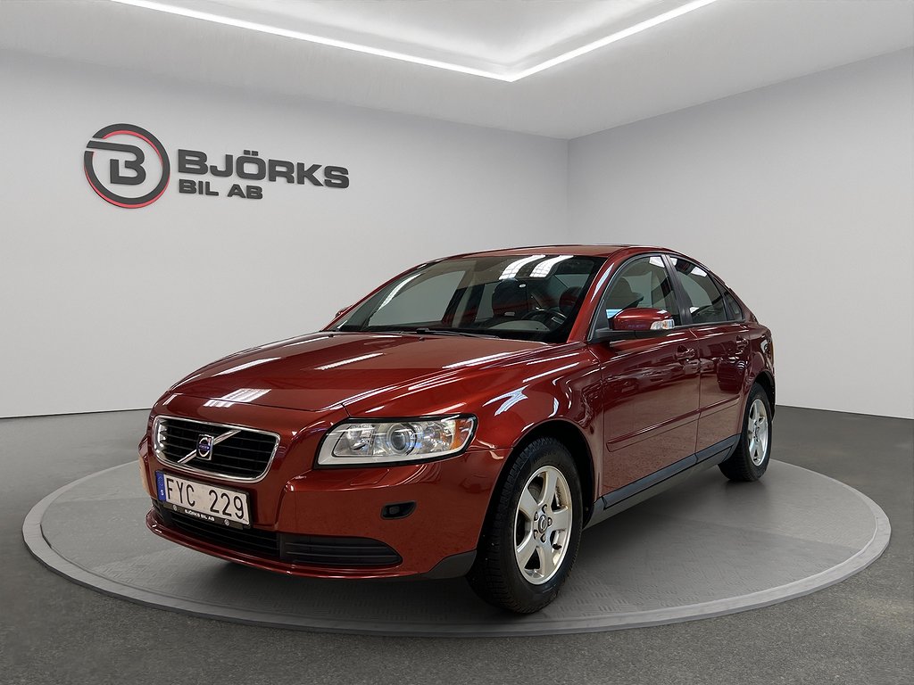 Volvo S40 1.8 Flexifuel Kinetic 1Brukare 125hk 590kr/mån