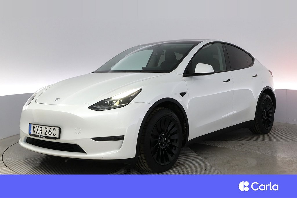 Tesla Model Y Long Range AWD Autopilot Pano Drag V-Hjul