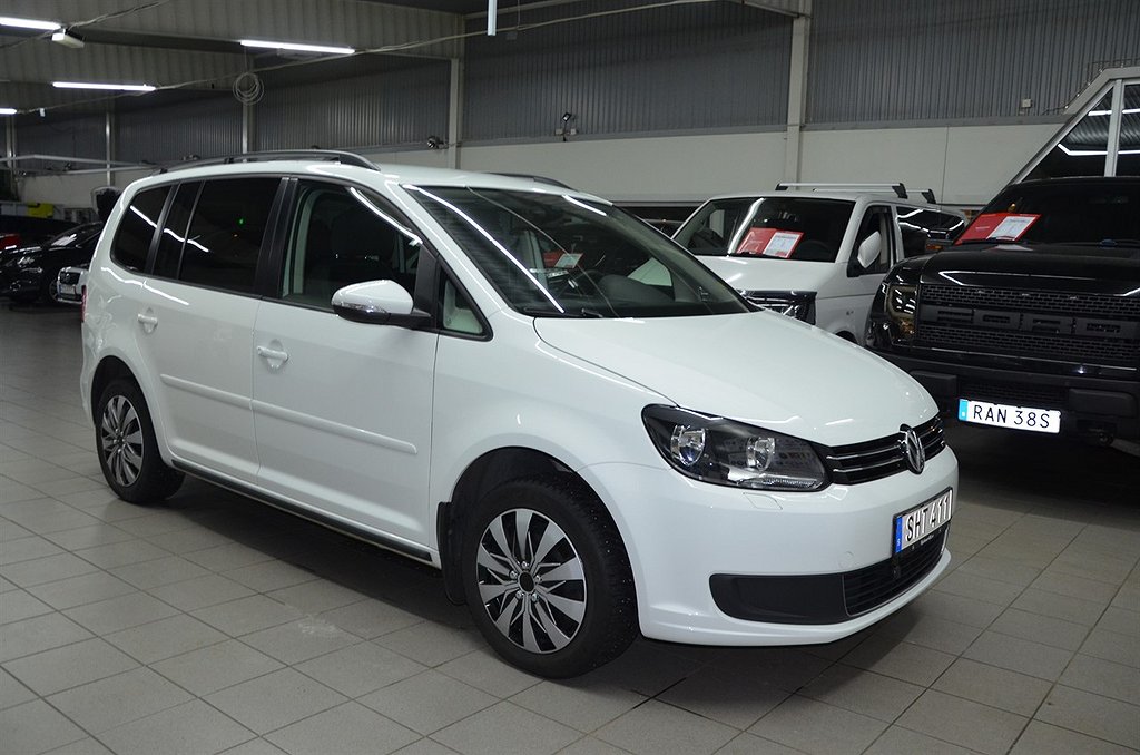 Volkswagen Touran 1.4 TGI EcoFuel Masters 7-Sits *Låga Mil