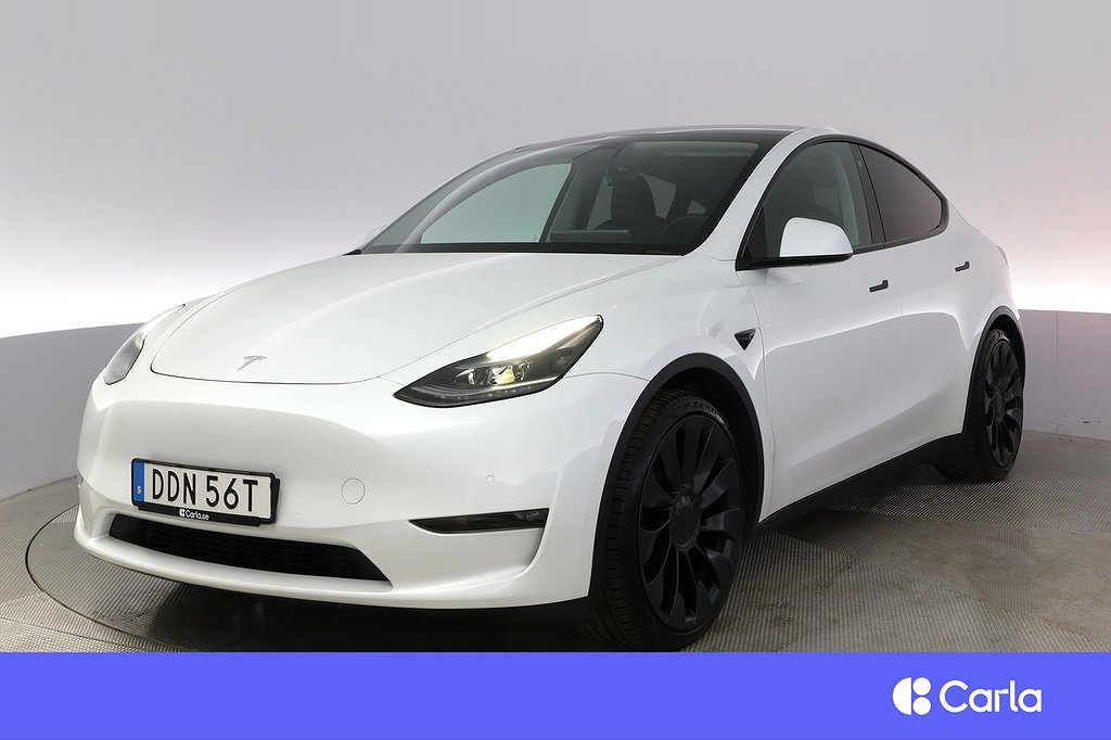 Tesla Model Y Performance AWD Autopilot Pano Drag V-Hjul