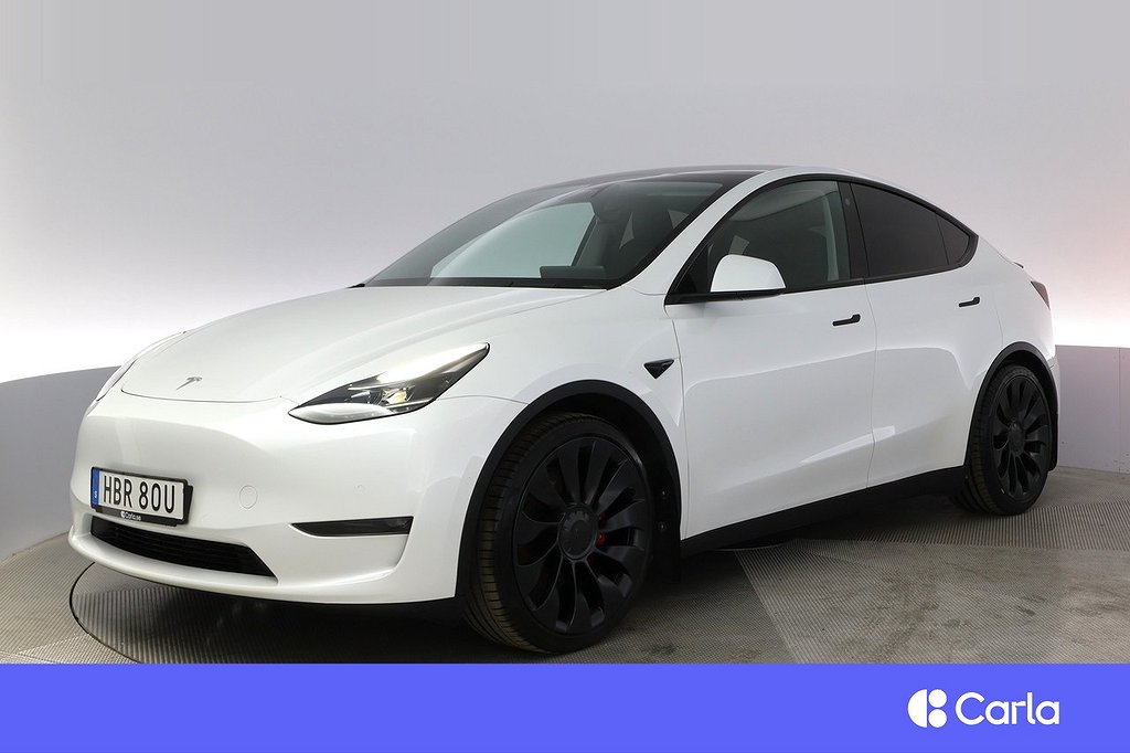 Tesla Model Y Performance AWD Autopilot Pano V-Hjul