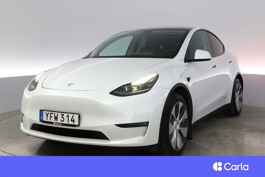 Tesla Model Y Long Range AWD Autopilot Pano Drag V-Hjul