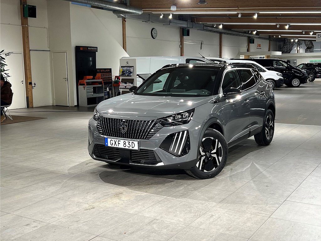 Peugeot 2008 GT Hybrid Aut – OMGÅENDE LEVERANS!